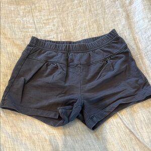 Tea Collection Black Athletic Shorts Lightweight Elastic Waist
